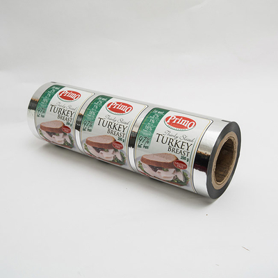 Druck-Dichtung der Lidding-Film-einfache Schale PET/VMPET/PE zu thermoforming Behälter des Filmes APET/PE