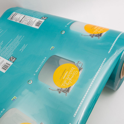 einfache Schale 100um 560mm druckte Lidding-Film PA-PET 8 Farben für Plastik-Tray Thermoforming