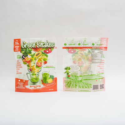 Feuchtigkeitsfeste Obst- und Gemüseverpackende trockene Frucht-Kunststoffgehäuse-Tasche mit Reißverschluss