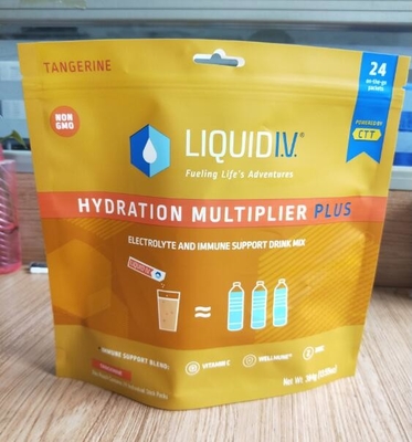 PET 7.9OZ druckte recyclebare Beutel-Verpacken- der Lebensmittelgewohnheit 100% wiederversiegelbare Nahrungsmitteltaschen