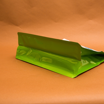 Seitenkeil-flacher unterer Taschen-Beutel Vmpet 120mm 130 Mikrometer des strengen Vegetariers ernährungsmäßig