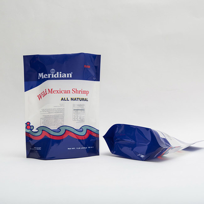 druckte mexikanischer Stand-oben Plastikbeutel der Garnelen-1lb Plastiktaschen mit Reißverschluss