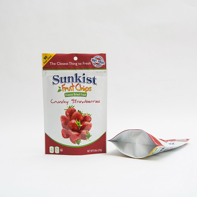 80mm, die Lech OPV herauf Zip-Verschluss-Beutel stehen, druckten Plastik-trockene Verpackungs-Tasche der Frucht-0.8oz