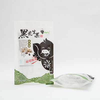 180g briet Erdnuss-Stand herauf Beutel-Frucht, die kundenspezifische Plastiknahrung 102 Mikrometer einsackt