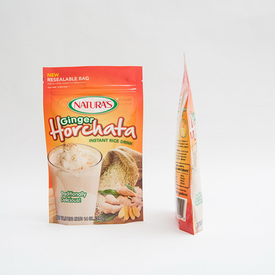 14OZ druckte Plastikstand herauf Beutel-sofortiger Reis-kundenspezifische Verpackentaschen mit Reißverschluss