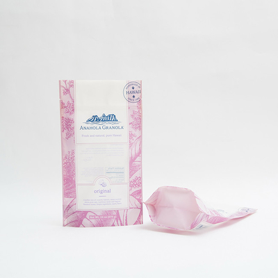Verpacken- der Lebensmitteltaschen-Plastik6 Farbverpackungs-Zipverschluss-Beutel des Granola-24oz