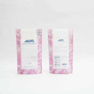 Verpacken- der Lebensmitteltaschen-Plastik6 Farbverpackungs-Zipverschluss-Beutel des Granola-24oz
