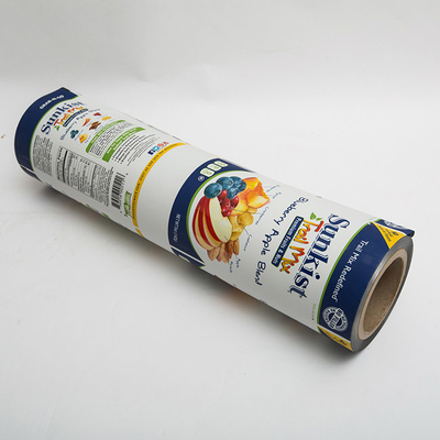 mehrschichtiger Mittel-Verpacken- der Lebensmittelplastikrollfilm der Ausdehnungs-1oz für trockene Frucht-Chips