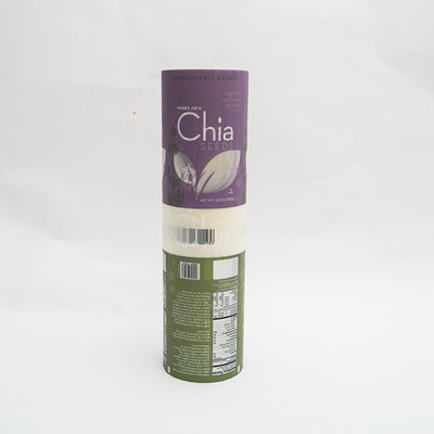 8.5oz Chia Seeds Printed Shrink Wrap, der das flexible antibiotische Film-Verpacken der Lebensmittel verpackt