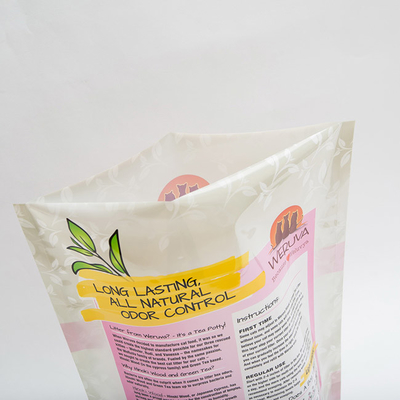 6.7lb Cat Stand Up Pouch Without machen keine Hang Hole Resealable Dog Treat-Taschen Reißverschluss zu